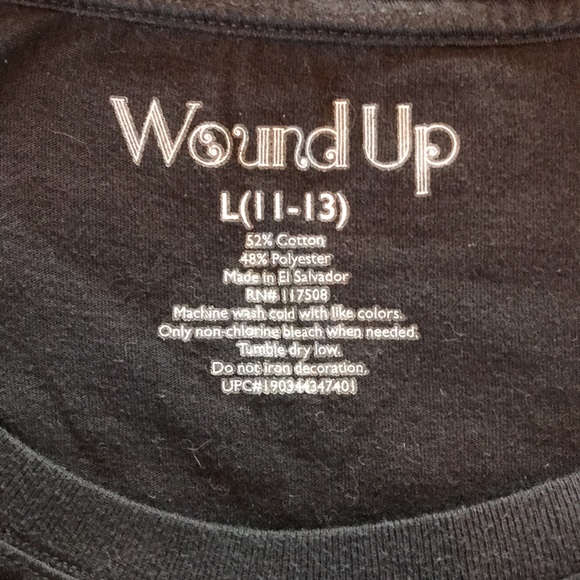 Blah, Blah, Blah Black Tee - Picture 3 of 3